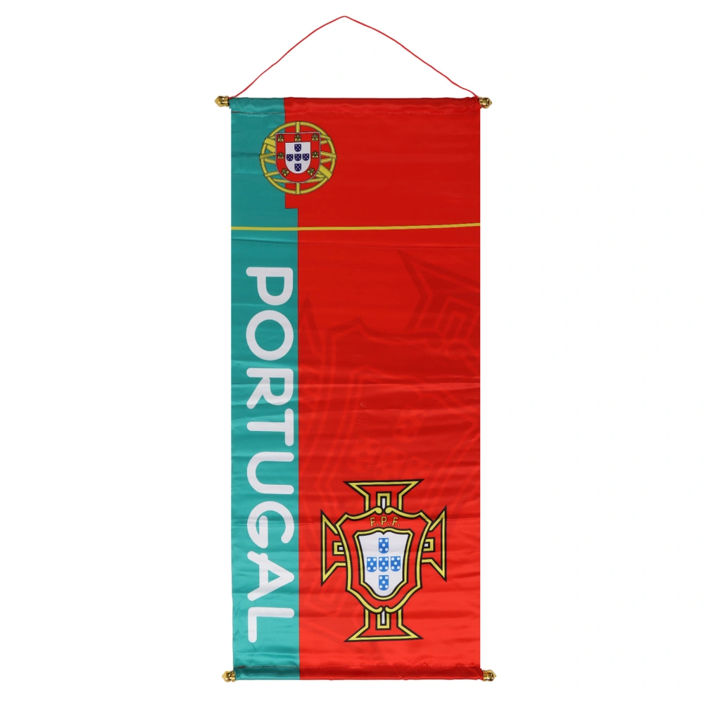 2022 Soccer Flag Soccer Fans Hanging Flags for Bar School Sports Club Garden Lobby Decoration