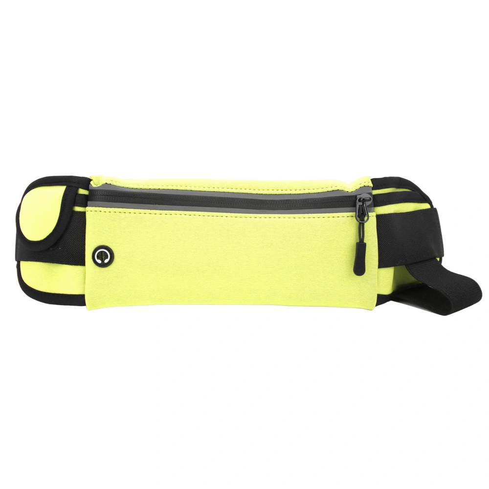 Sports Fanny Pack Ultra Thin Waterproof Multifunction Running Waist Bag for Fitness Marathon Green