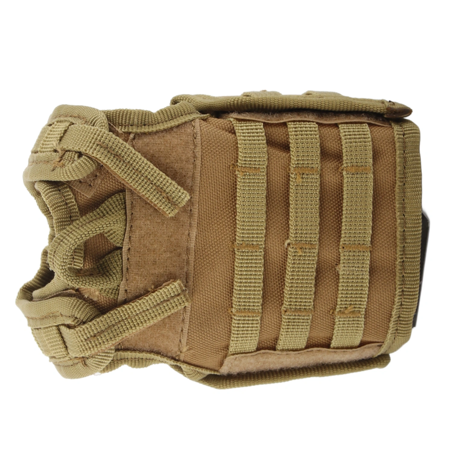 Beer Bottle Vest Cover Nylon Mud Color Beer Miniature Vest for Canned Drinks Bar Decorations