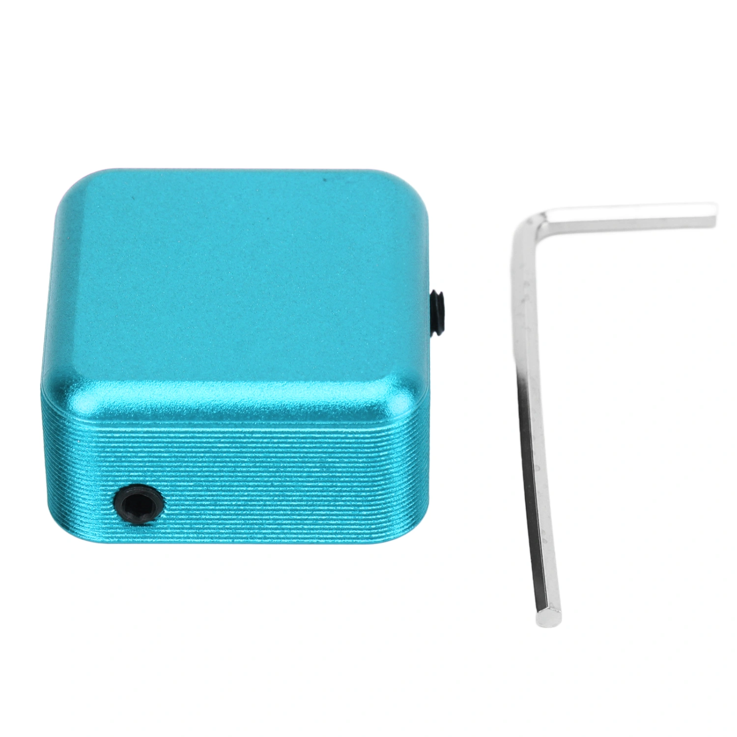 Magnetic Billiard Chalk Holder Portable Pool Snooker Chalk Case Aluminum Alloy Billiard Chalk Accessories Blue