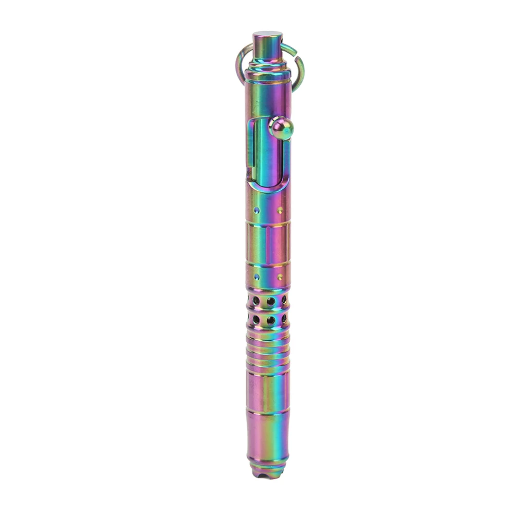 Titanium Alloy Ballpoint Pen Portable Pocket Pen for Everyday Use Business Office Signature Colorful