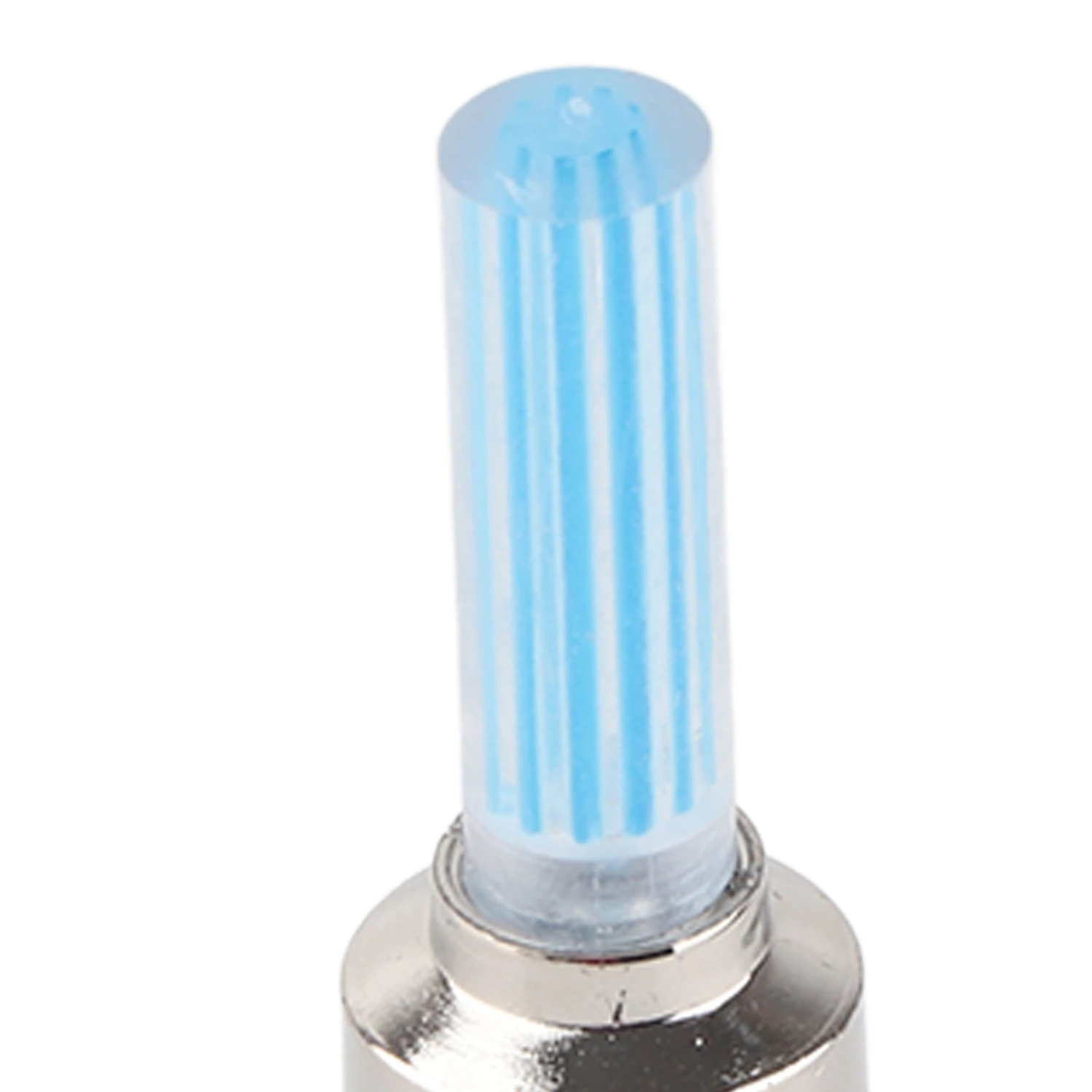 Mountain Bike Tire Valve Cap Light LED Luminous Tire Nozzle Lamp Bike Wheel Valve Core Lamp Blue