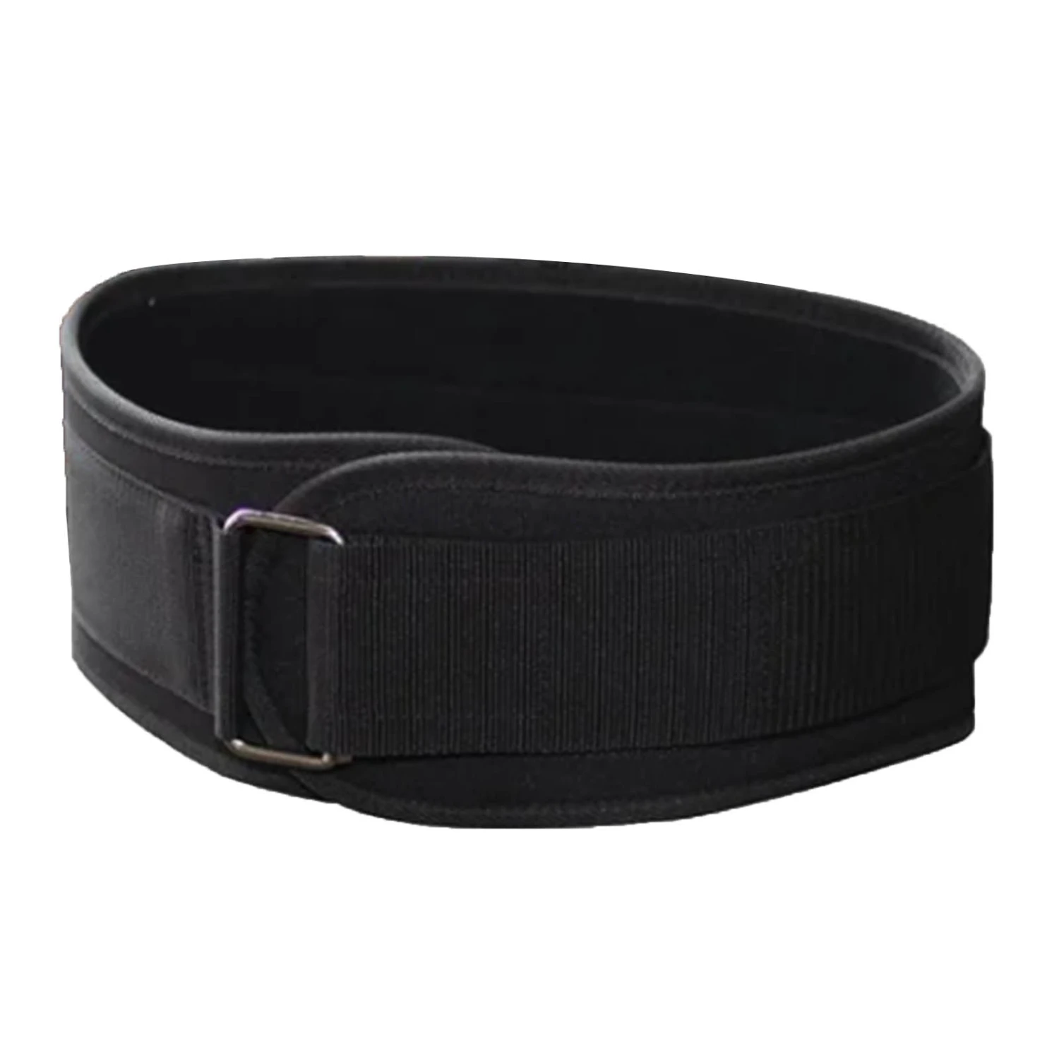 Weight Lifting Belt Breathable Comfortable Regulable Design EVA Nylon Fitness Weight Lifting Support Belt for Men Women Black S