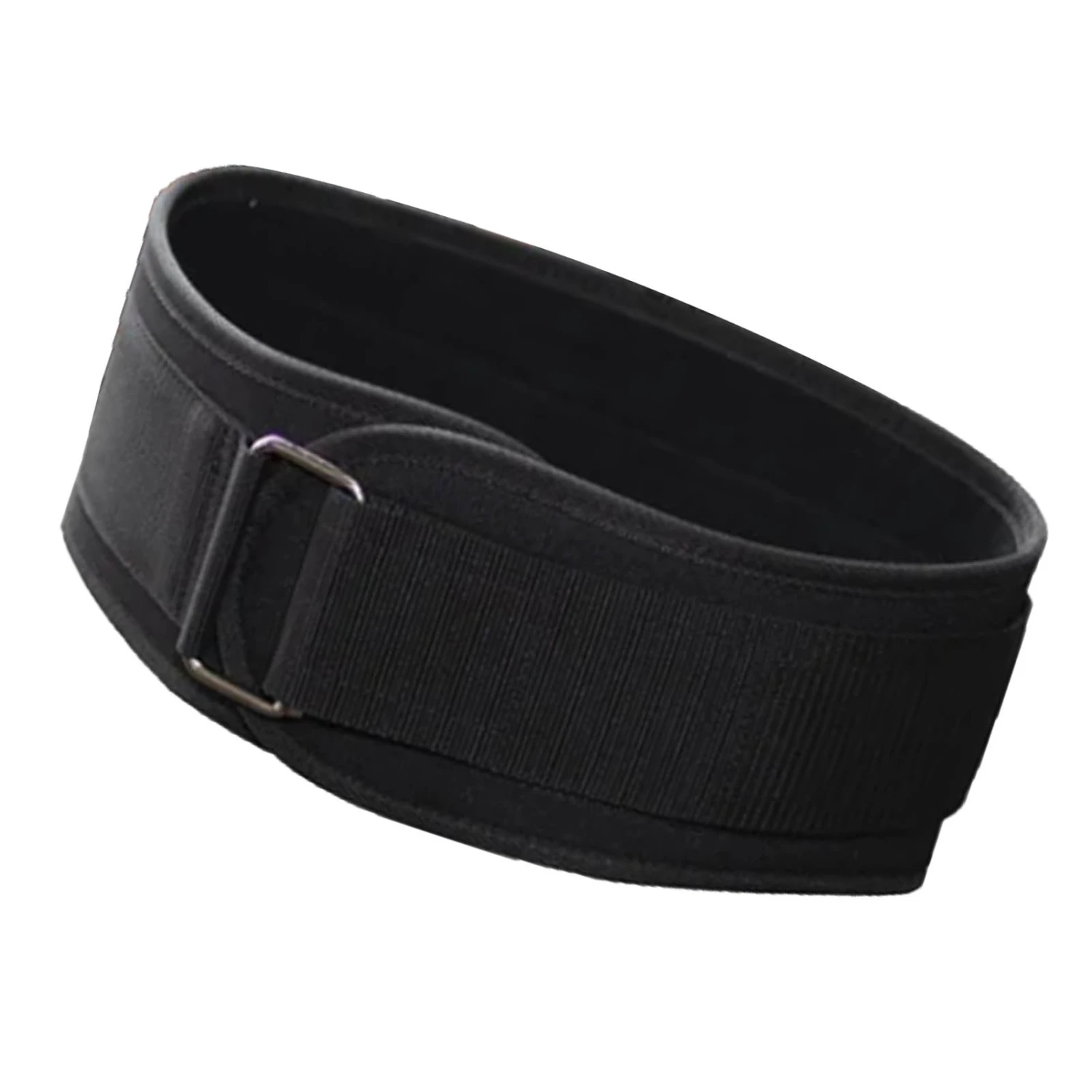 Weight Lifting Belt Breathable Comfortable Regulable Design EVA Nylon Fitness Weight Lifting Support Belt for Men Women Black S
