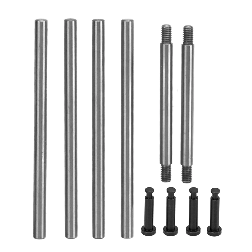 BuyWeek RC Hingepin Kingpin Set Steel Suspension Arm King Pins for LOSI TENACITY Pro Brushless SCT 1/10 RC Car