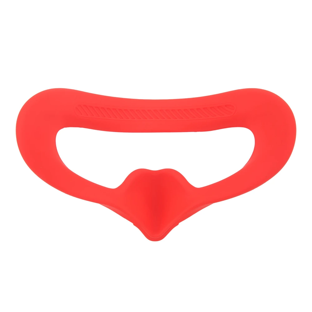 Drone Glasses Eye Pad for Avata Goggles 2 Flight Glasses Face Plate Silicone Protective Cover Red