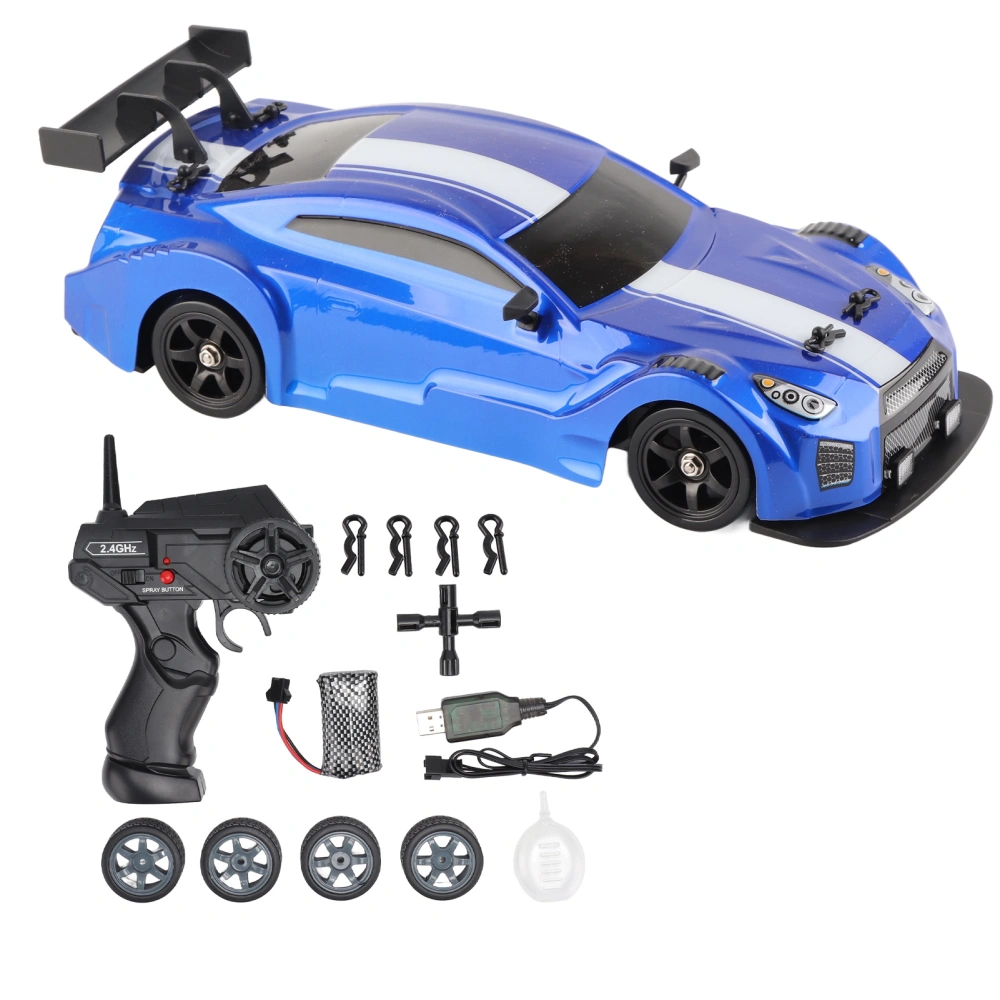 1:16 Remote Control Car Model RC Drift Car Toy With LED Simulation Four Wheel Drive Vehicle Racing Car for Gift