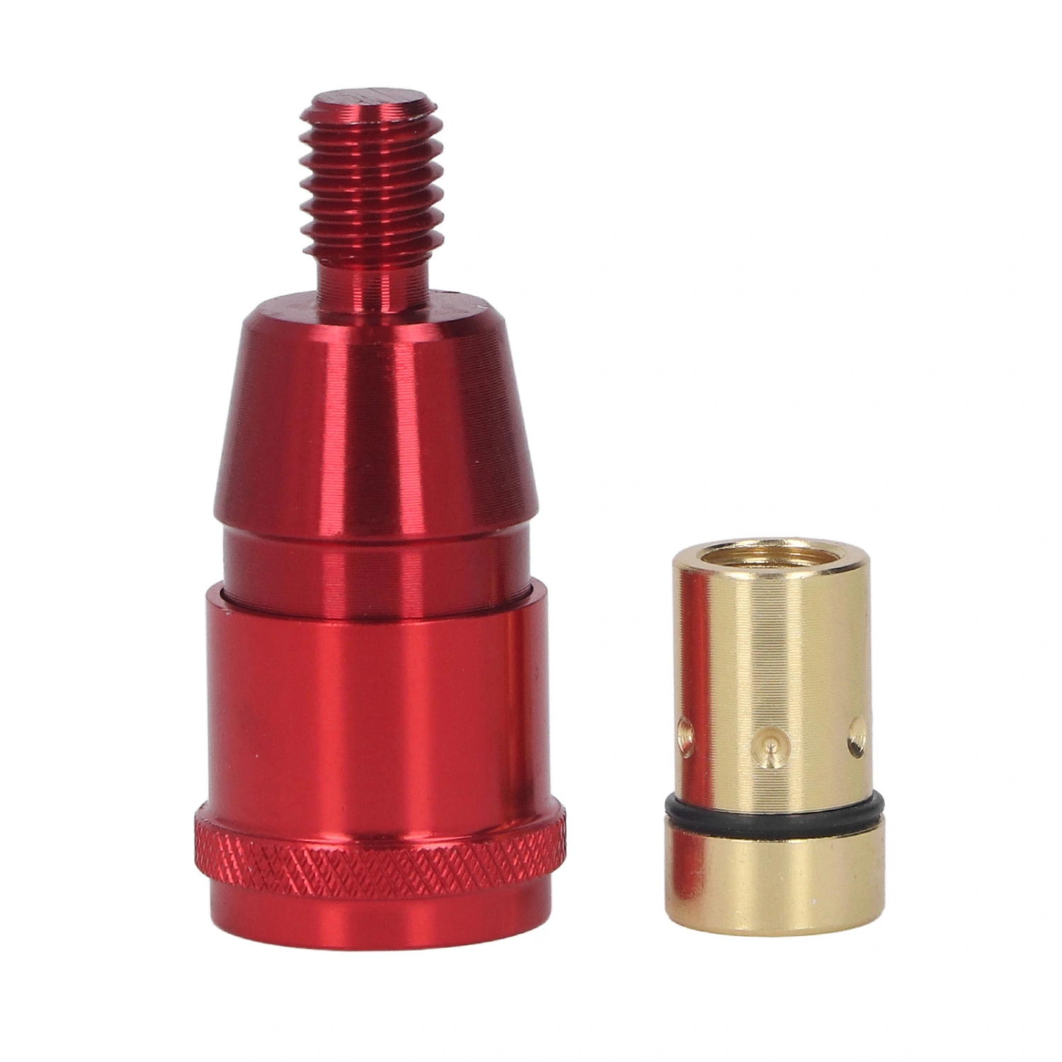 8mm Fishing Net Rod Pod Connector Anti Rotation Screw Net Head Adapter Universal Connector Fishing Accessories Red