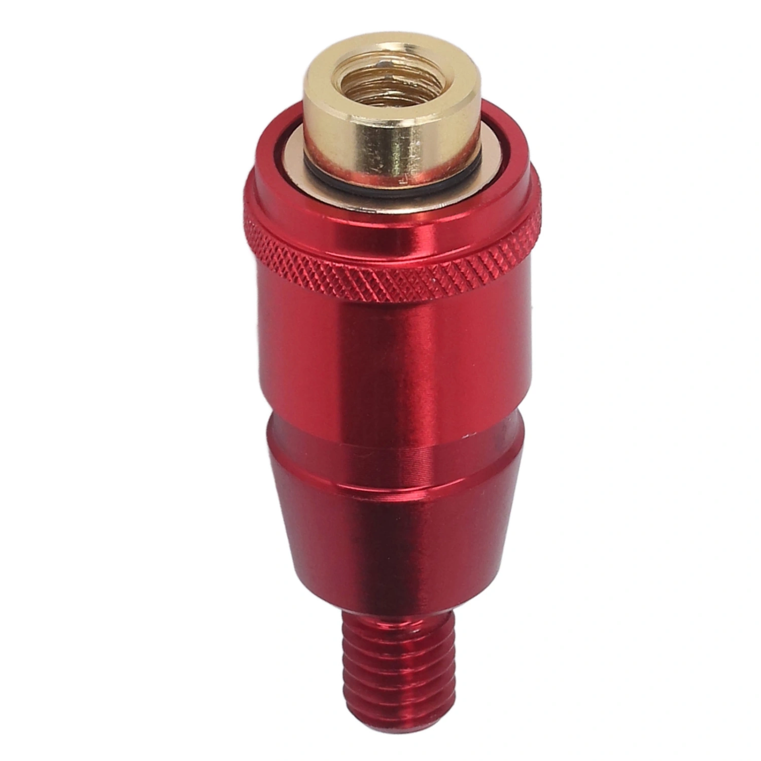 8mm Fishing Net Rod Pod Connector Anti Rotation Screw Net Head Adapter Universal Connector Fishing Accessories Red