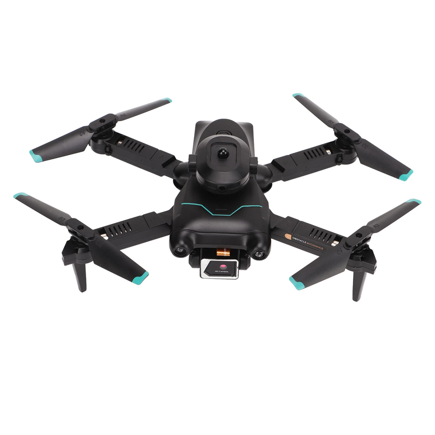 BuyWeek S96 RC Drone Optical Flow Hover Mini Drone with 4K HD Camera Obstacle Avoidance RC Quadcopter for Kids Over 14 3 Battery