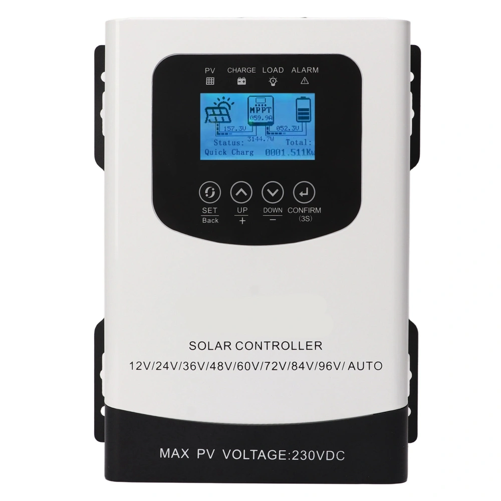 MPPT Solar Charge Controller 12V 24V 36V 48V 60V 72V 84V 96V Solar Regulator for Photovoltaic System 0V‑230V