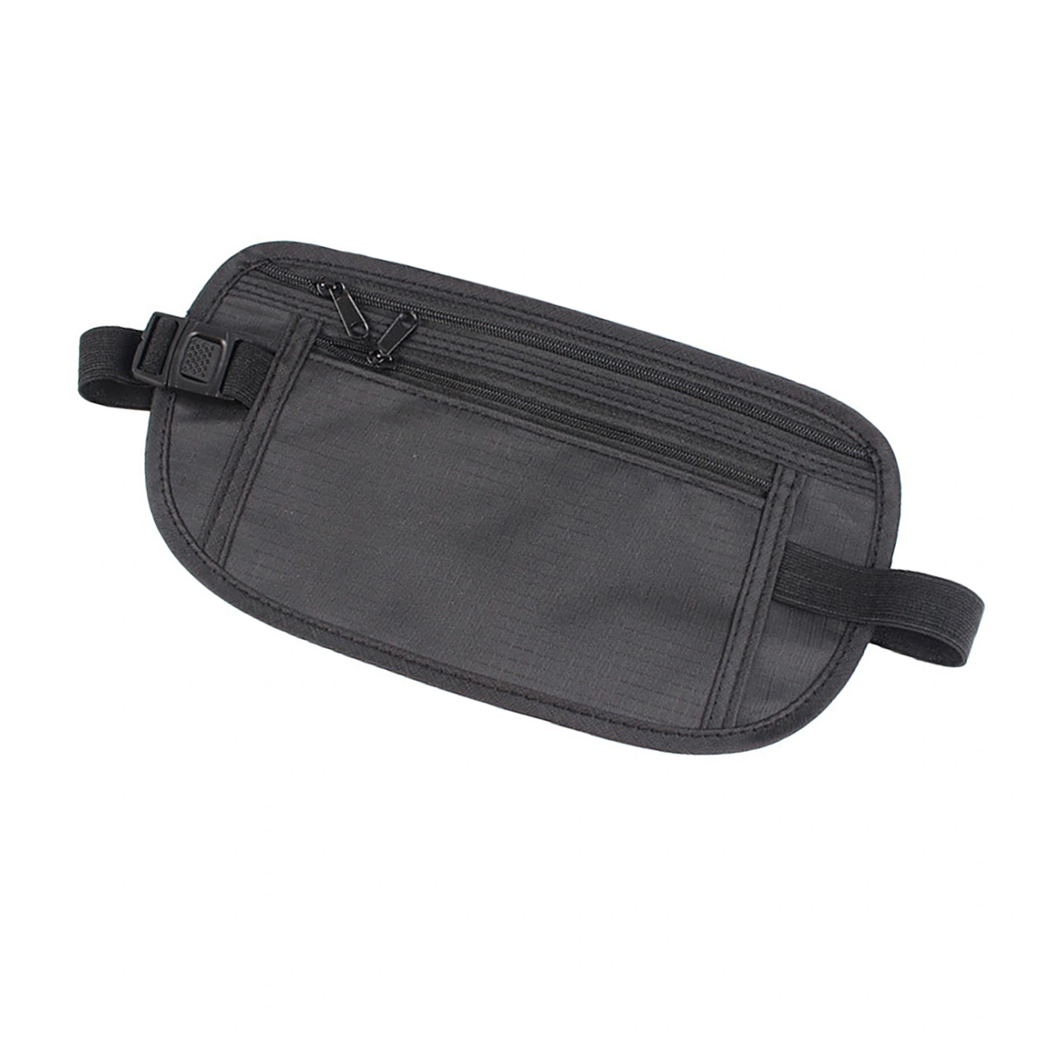 Waist Pack Professional Large Capacity Light Weight Breathable Mesh Workout Waist Pack Bag for Sports Jogging Outdoor Black