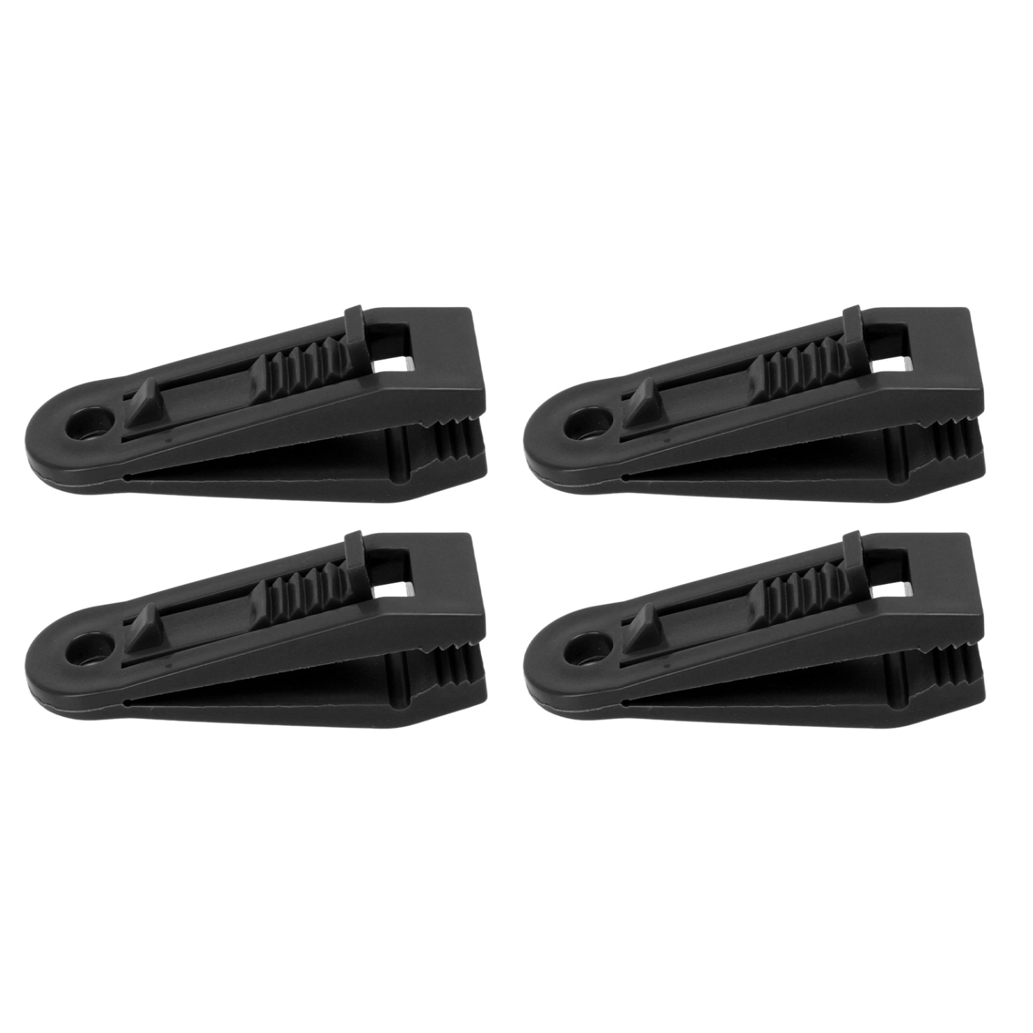 10Pcs Tarp Clips Large Tent Clamps Tarp Clamps Heavy Duty Lock Grip Outdoor Camping Canopy Clips Black
