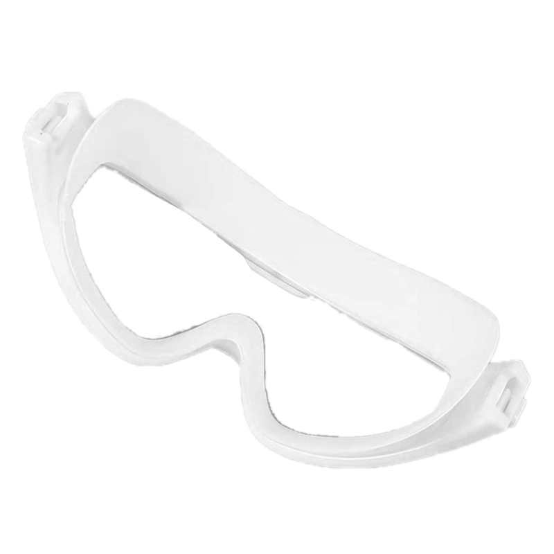 BuyWeek Large Frame High Grade Swim Goggles Waterproof Fogproof HD Swimming Glasses for Men Women White