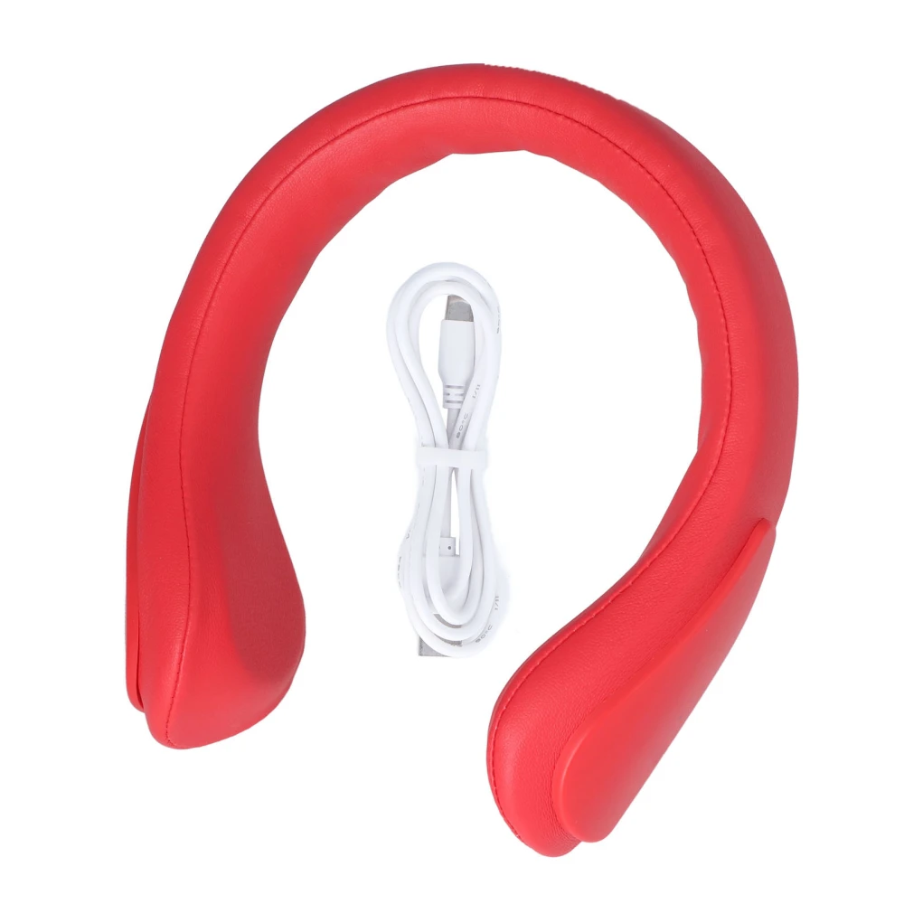 Portable Hanging Neck Warmer 3000mAh Rechargeable Neck Warmer for Winter Gift Women Men Kids Office Travel Indoor Outdoor Sports Red