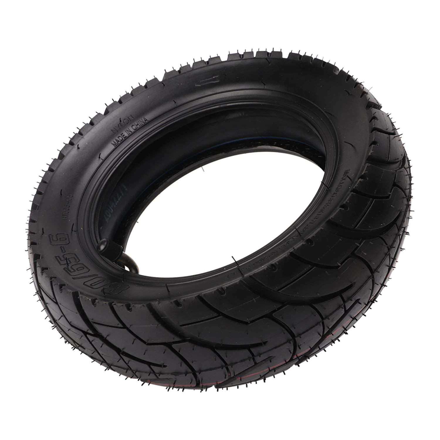 10 Inch Tire and Inner Tube Set Rubber Strong Grip Anti Skid 80/65‑6 Electric Scooter Inner Outer Tire Set