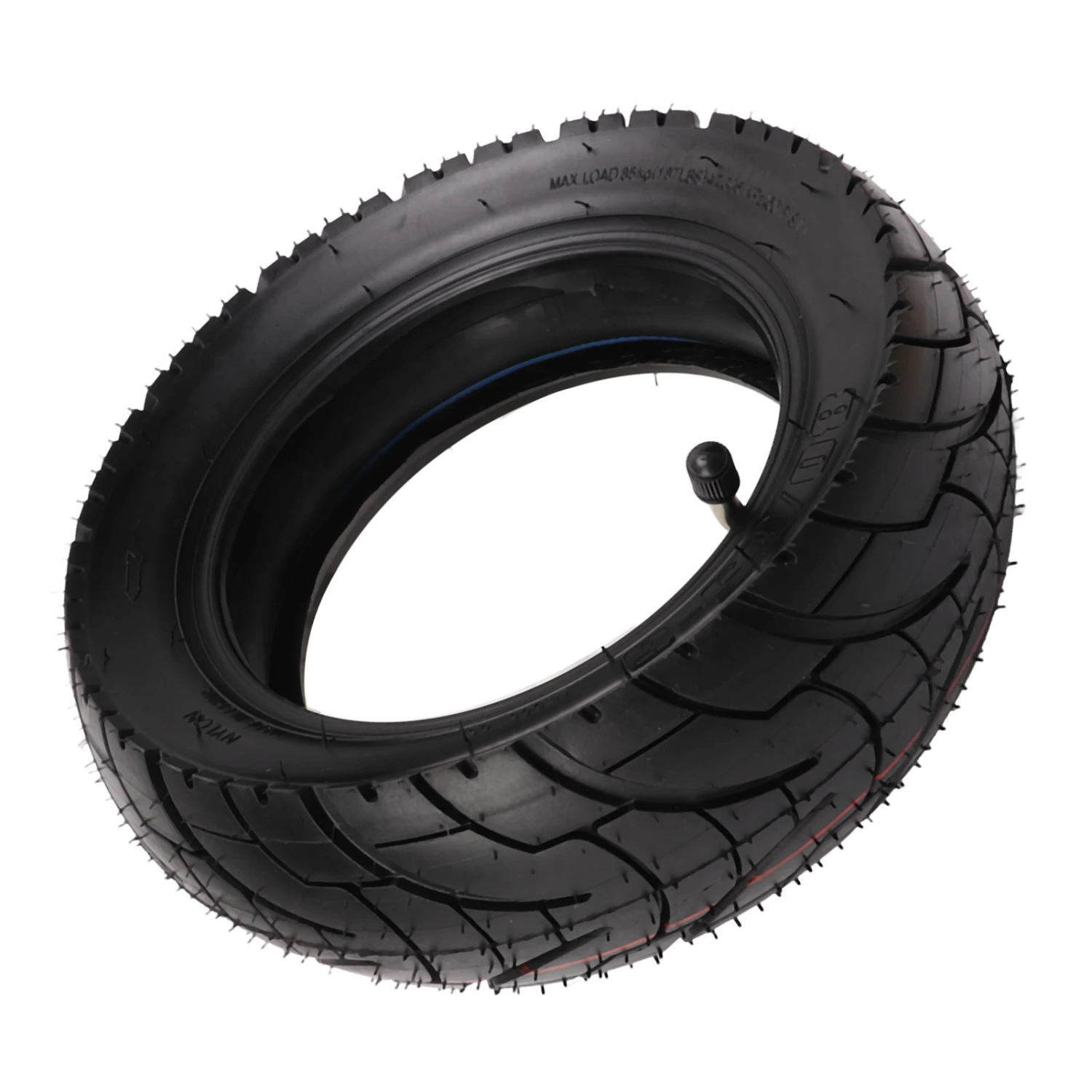 10 Inch Tire and Inner Tube Set Rubber Strong Grip Anti Skid 80/65‑6 Electric Scooter Inner Outer Tire Set