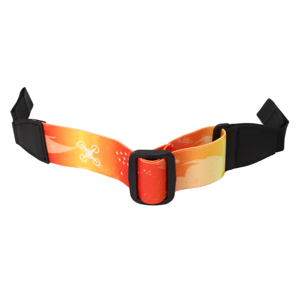 Adjustable Head Strap Breathable Elastic Replacement Headband for DJI Avata Flight Goggles Orange