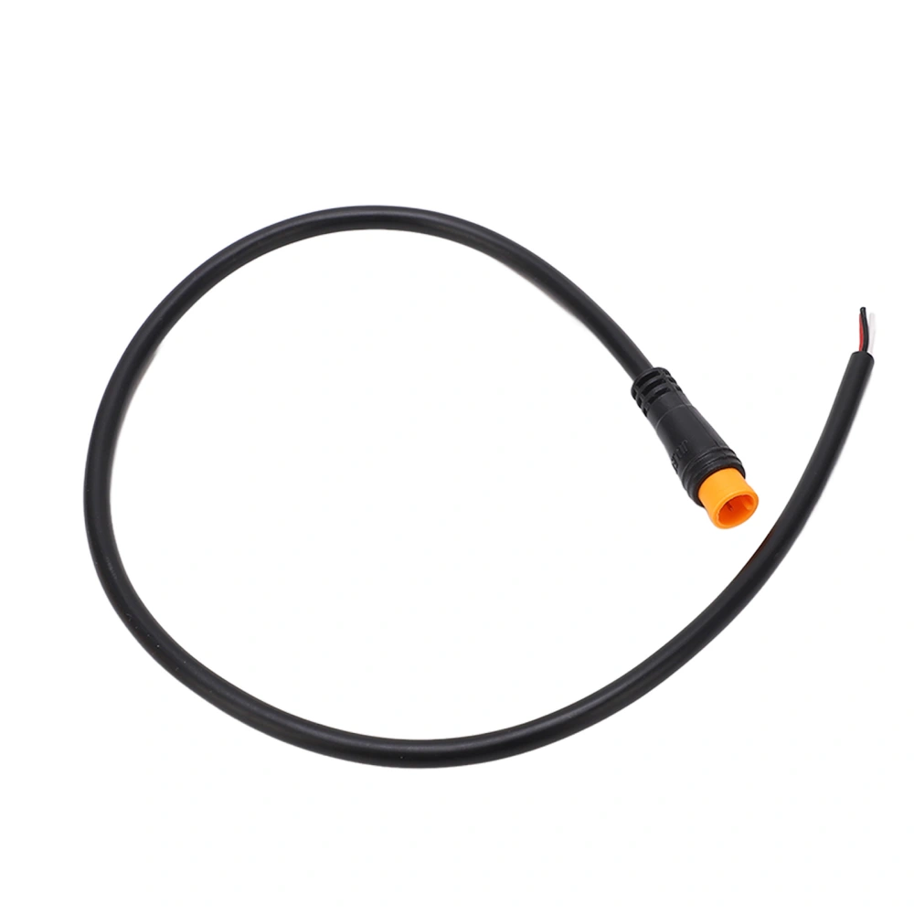 3 Core Electric Bike Extension Cable Copper and PVC Throttle Brake Sensor Extension Cable For Bike Accessory 200V AC Male Connector