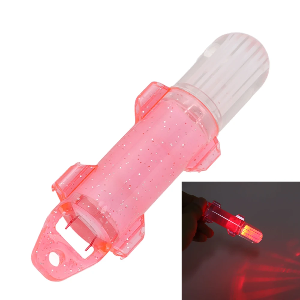 BuyWeek Underwater Lure Lamp Fish Attracting Indicator LED Fishing Bait Light for Fishing Tools Red Light