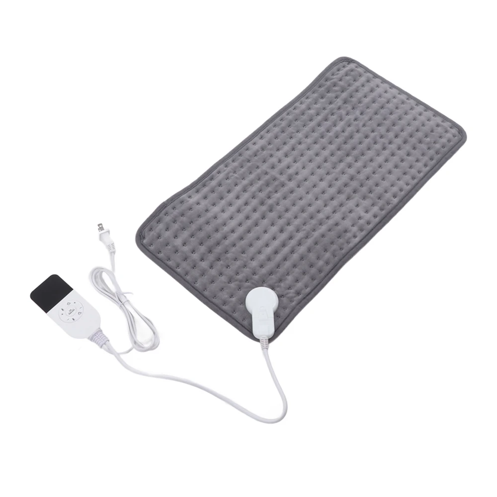 Electric Heating Pad for Back Neck Legs Adjustable Washable Intelligent Heating Electric Blanket for Parents Loved Ones US Plug 110‑120V