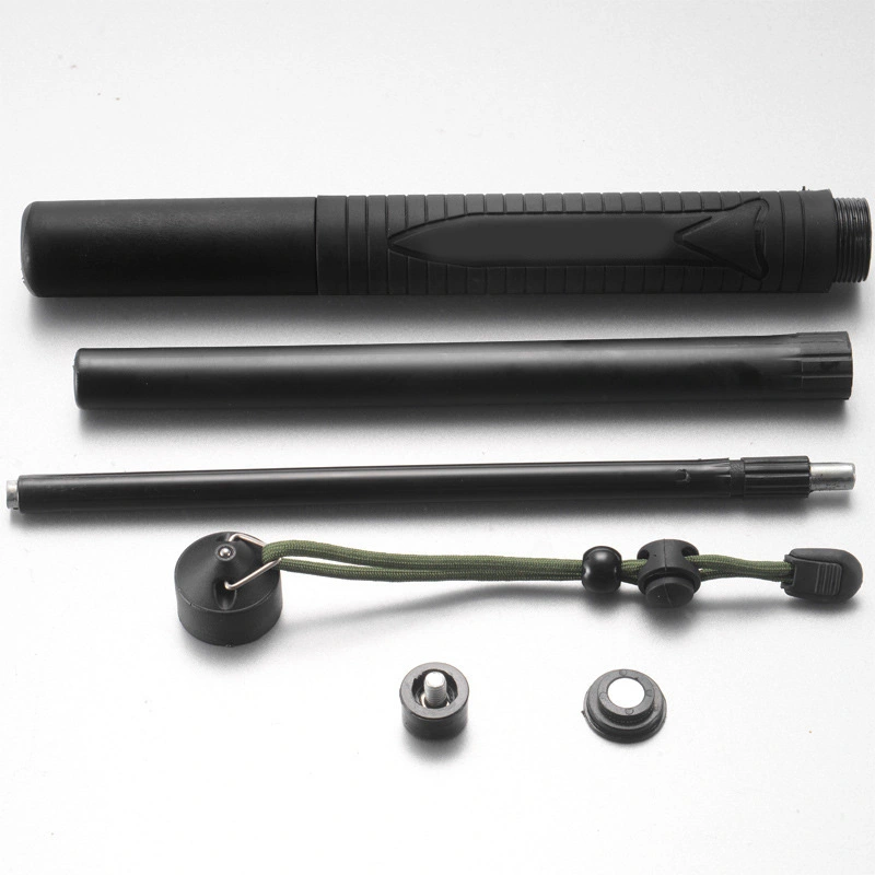 Mountaineering Folding Self Defense Stick Outdoor Hiking Walking Telescopic Sticks Self Defense Stick