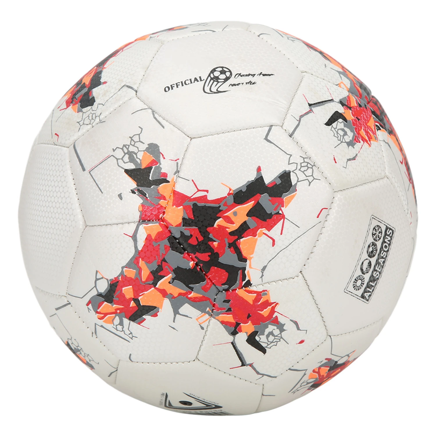 LEIJIAER Soccer Balls Size 5 Double Layer Explosion Proof Training Match Football Kick Resistant Teaching Ball