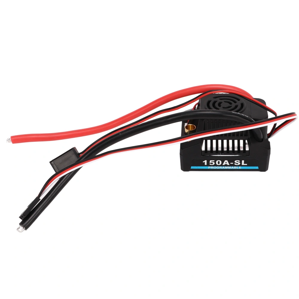 150A Brushless ESC Waterproof Dustproof BEC 5A 5.8V Electronic Speed Controller for 1/8 RC Car