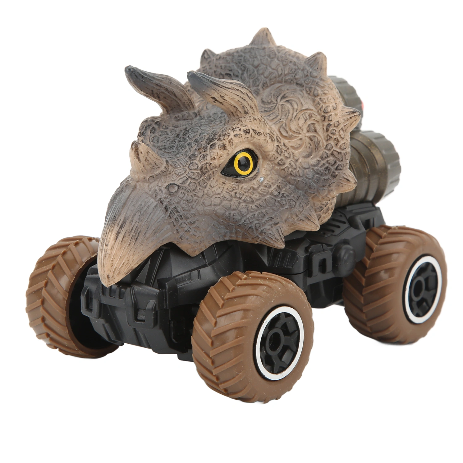 BuyWeek Children's Remote Control Car 1:43 Quick Response 4 Channel Animal RC Off Road Car Toy for Kids Triceratops