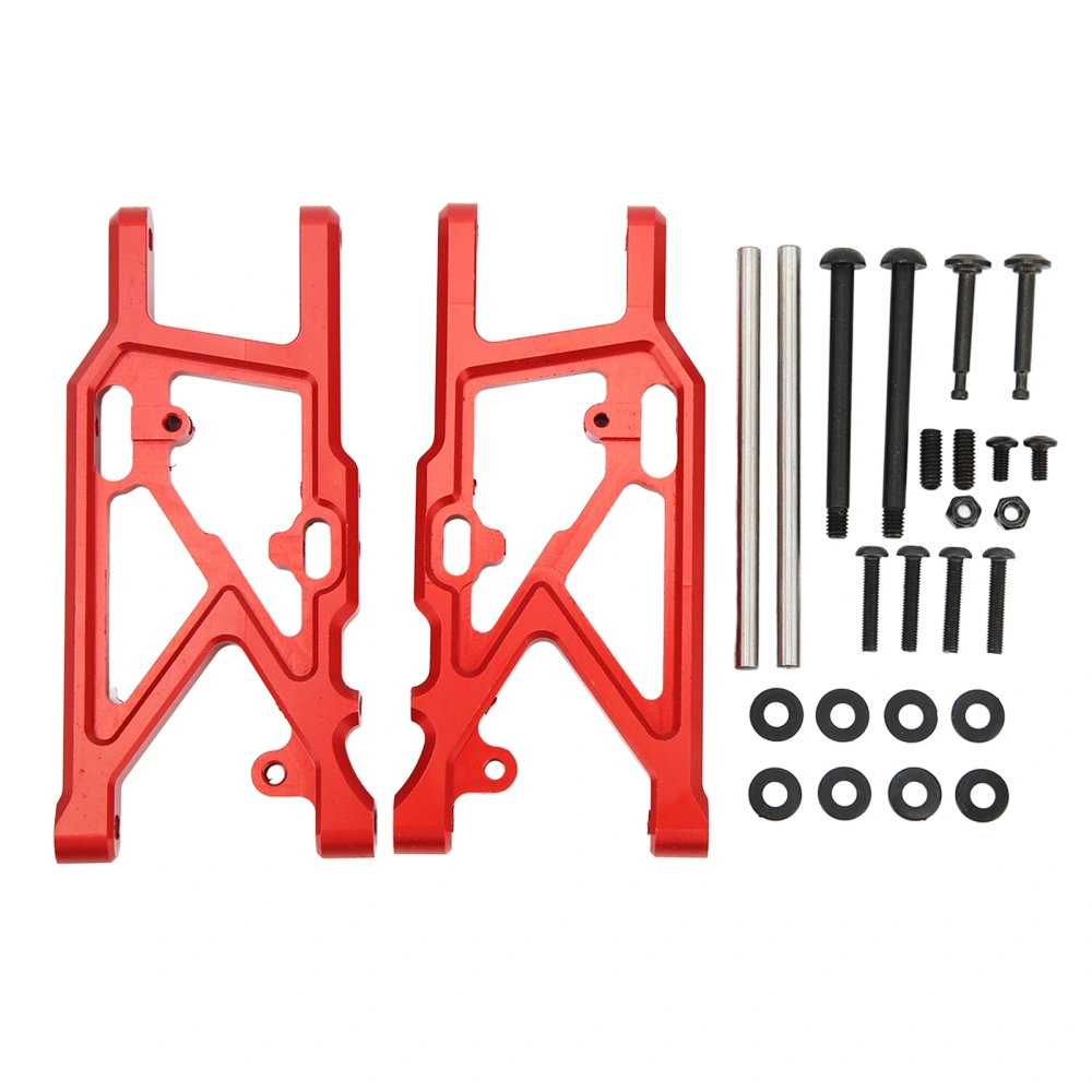 RC Rear Lower Swing Arm Aluminum Alloy High Strength RC Rear Lower Suspension Arm for ARRMA 1/7 1/8 RC Car Upgrade Parts Red