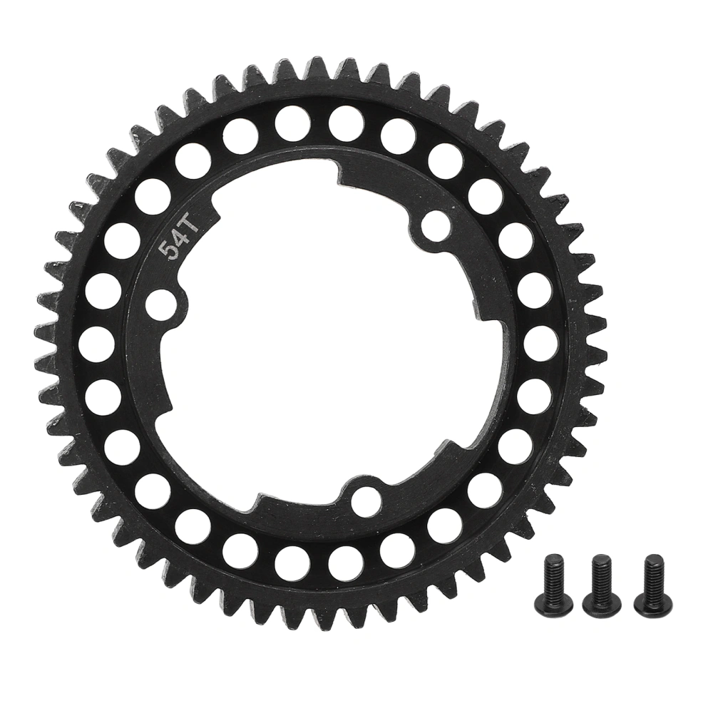 54T Main Spur Gear Harden Steel RC Replacment Main Gear for Traxxas for E Revo2.0 MAXX RC Car