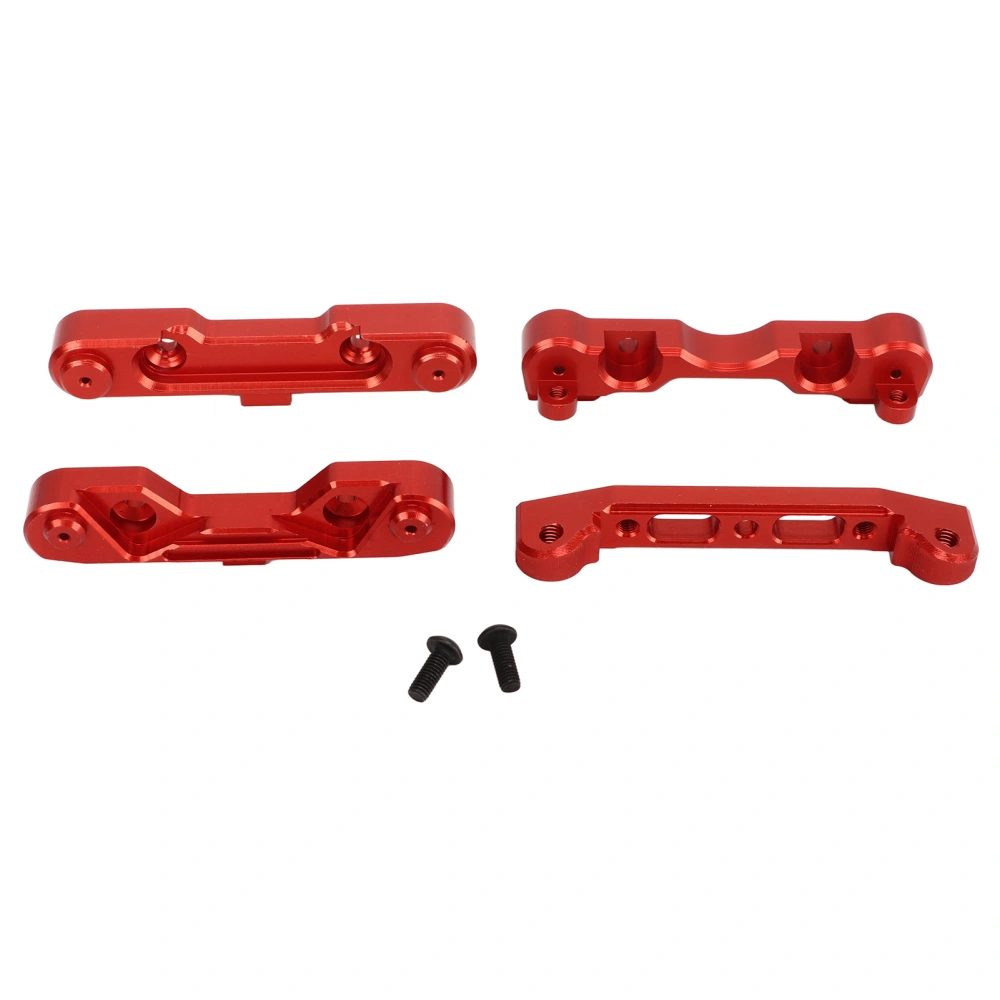 Aluminium Alloy Suspension Mount Set for ARRMA 1/7 1/8 Flexibility Accurate Composite Suspension Mount Set Red