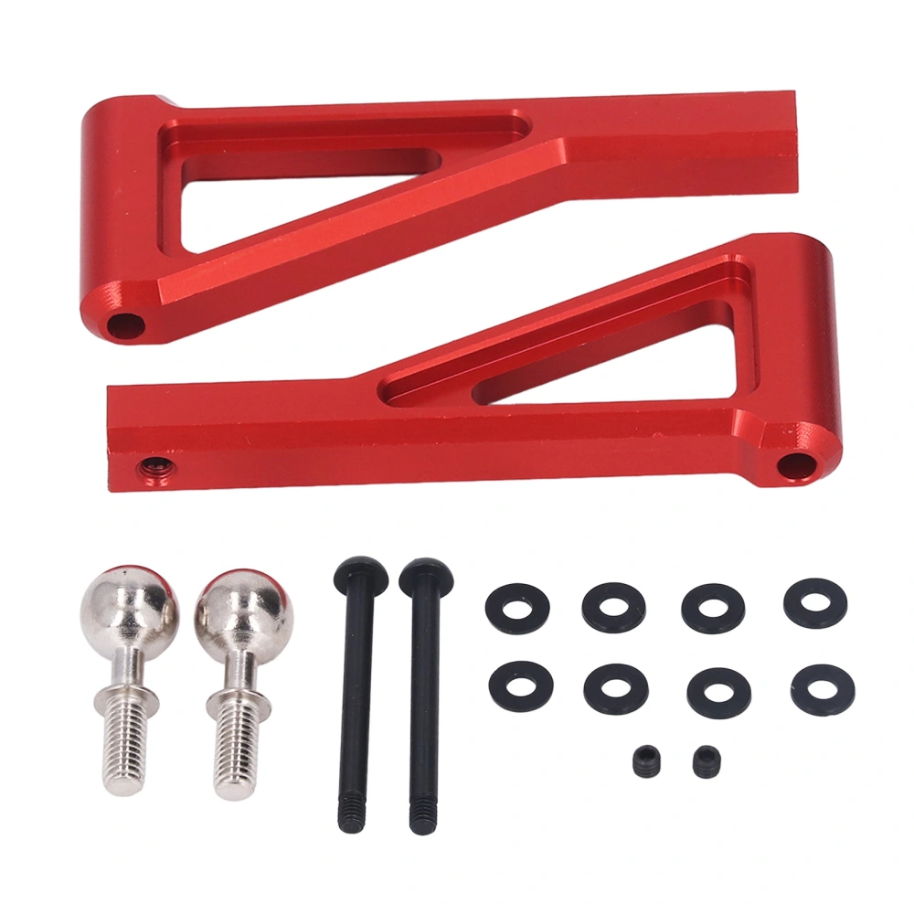 RC Front Upper Swing Arm Professional Front Upper Suspension Arm Upgrades Part for ARRMA 1/7 1/8 RC Car Red