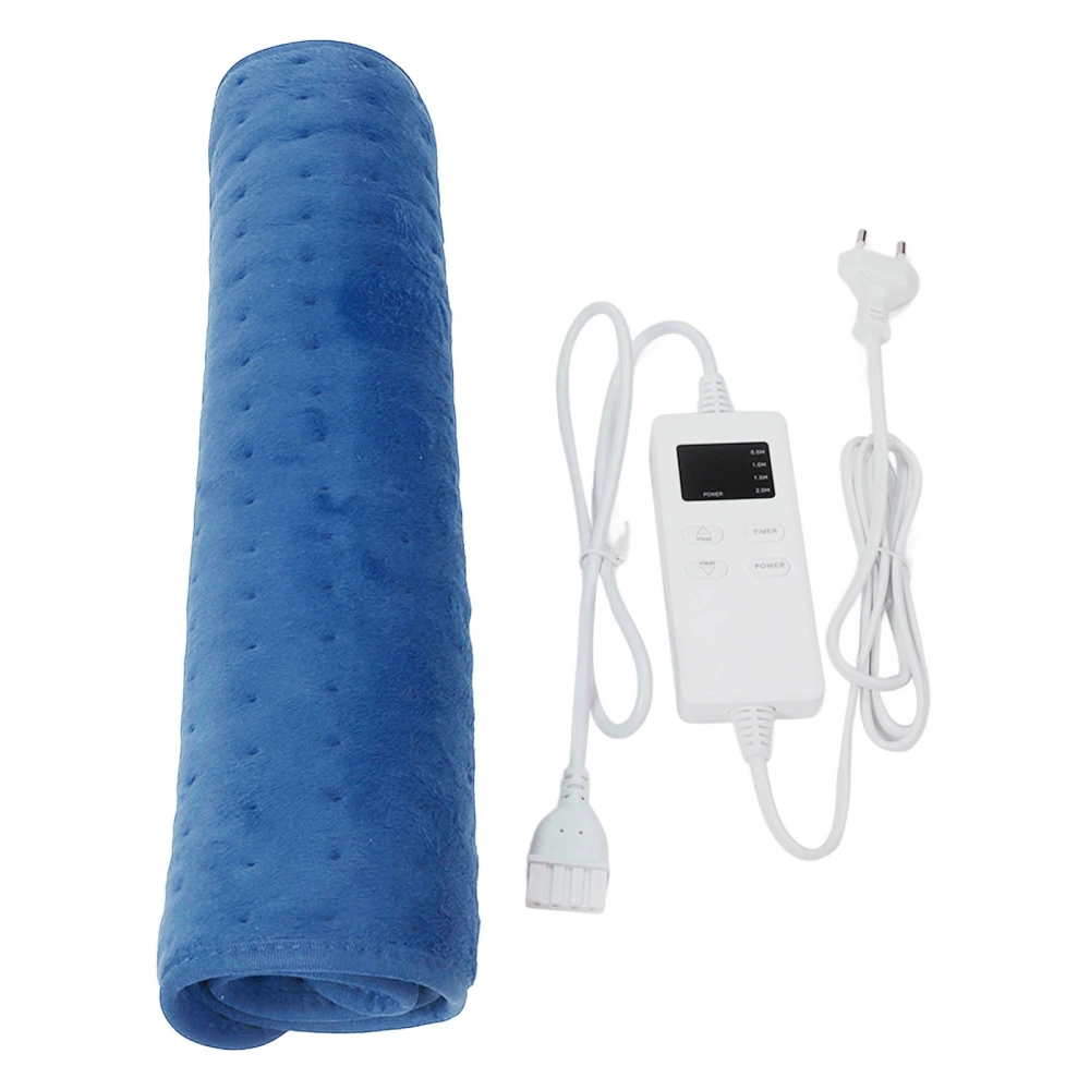 Electric Heating Pad Multifunctional Single Size Home Heating Blanket with 6 Adjustable Temperature Timer Auto Shut Off AC ‑240V HP4076