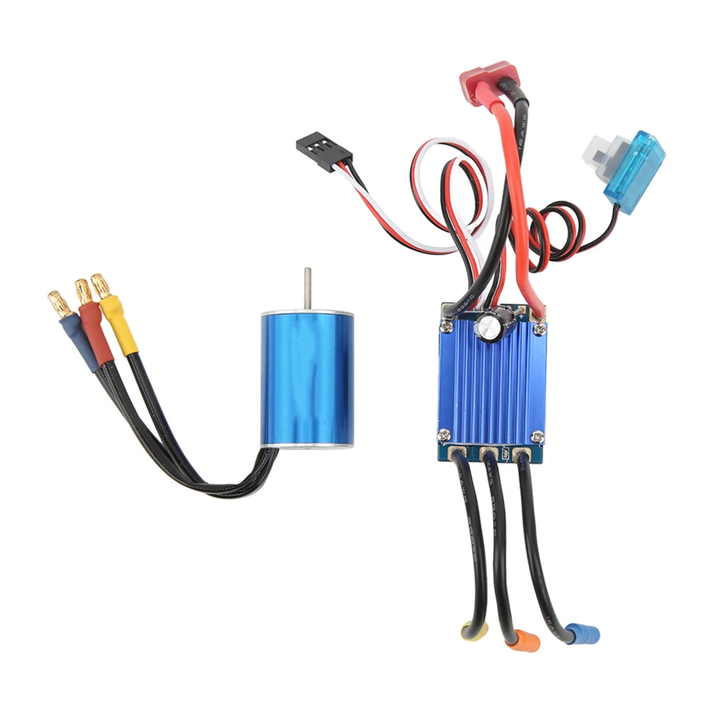 2435 4500KV Brushless Motor 25A Brushless ESC RC Upgrade Combo for Traxxas for HSP for Wltoys 1/16 1/18 RC Car