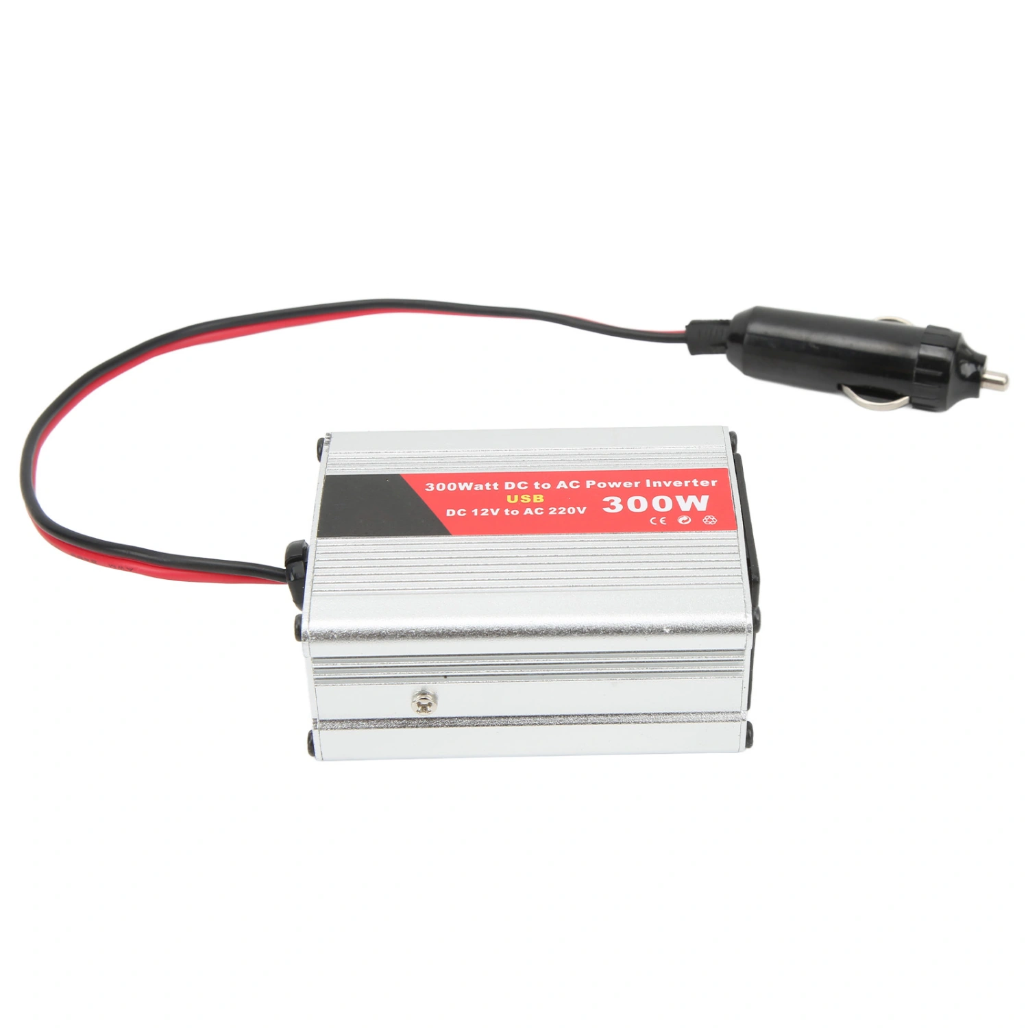 Modified Sine Wave Inverter Peak 300W Car Power Inverter DC 12V to 220V AC Converter for Laptops Cell Phones Lamps Cigarette Lighter Style