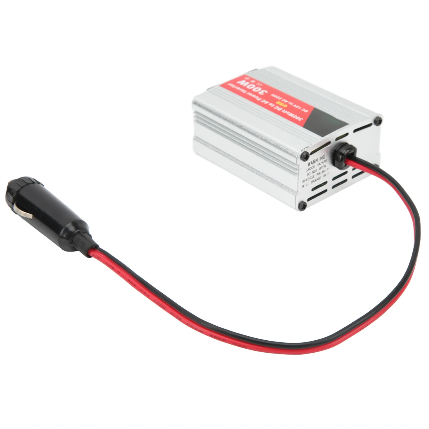Modified Sine Wave Inverter Peak 300W Car Power Inverter DC 12V to 220V AC Converter for Laptops Cell Phones Lamps Cigarette Lighter Style