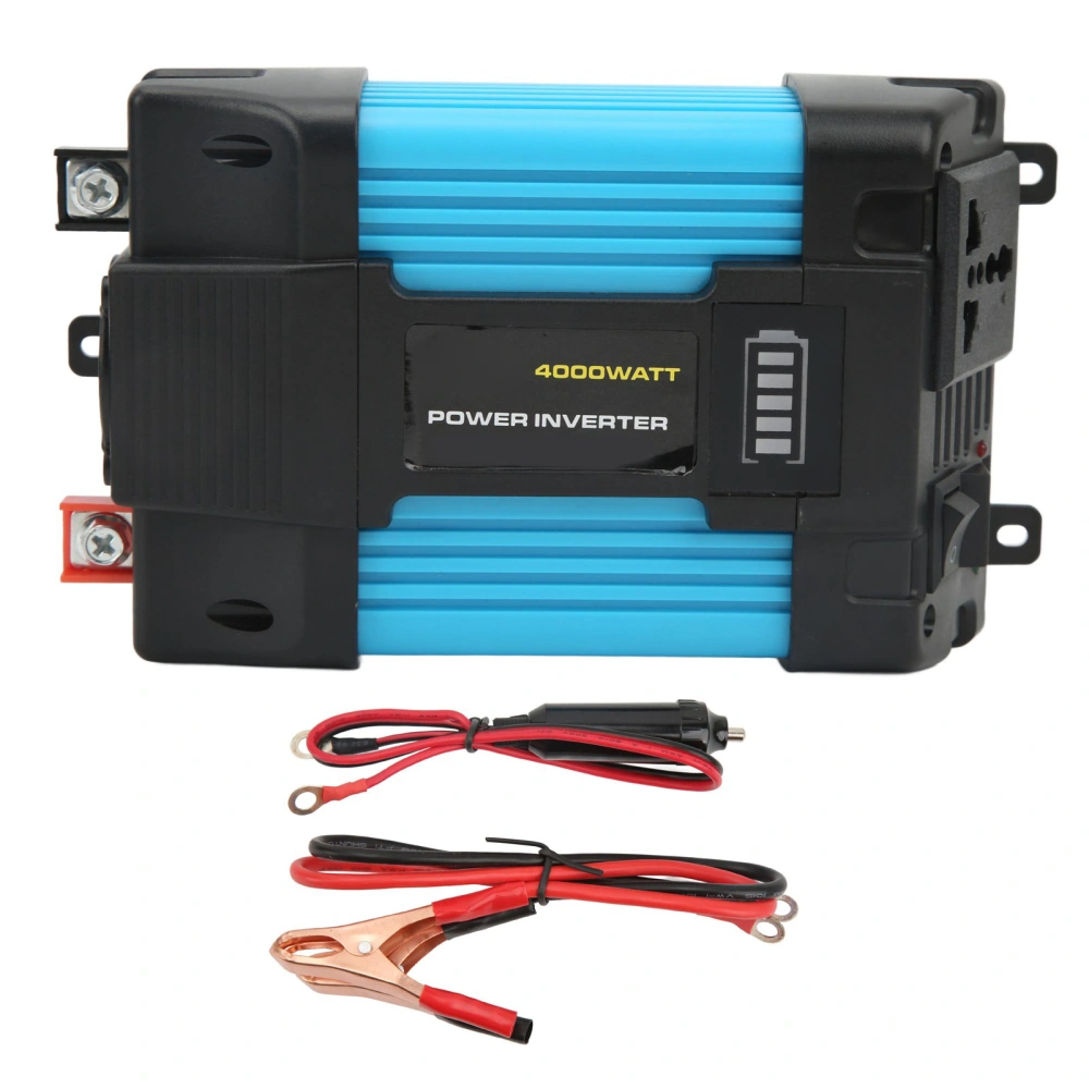 300W Modified Sine Wave Inverter Dual USB Fast Charging LED Battery Power Display Car Power Inverter 12V to 110V