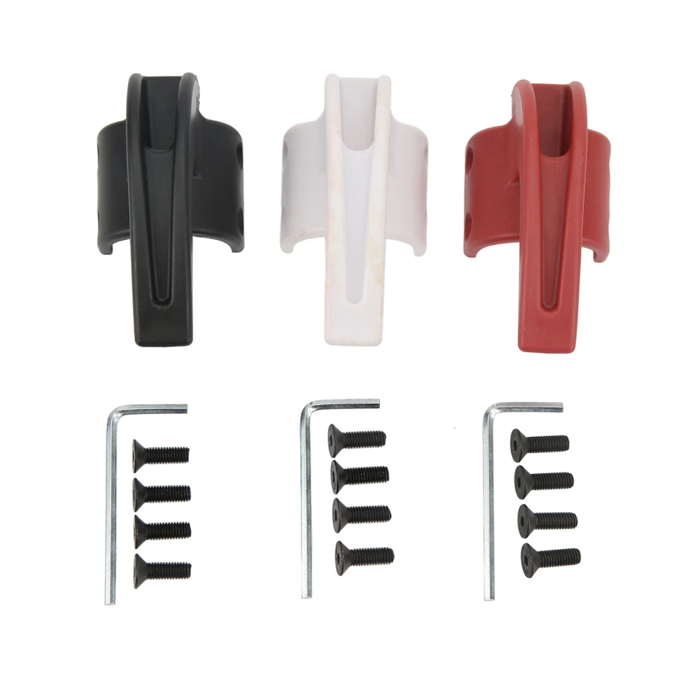 3 Sets Front Hook Practical Hook Plastic Carrying Hook Handy Hanger Hook for Xiaomi Ninebot Max G30 Electric Scooter