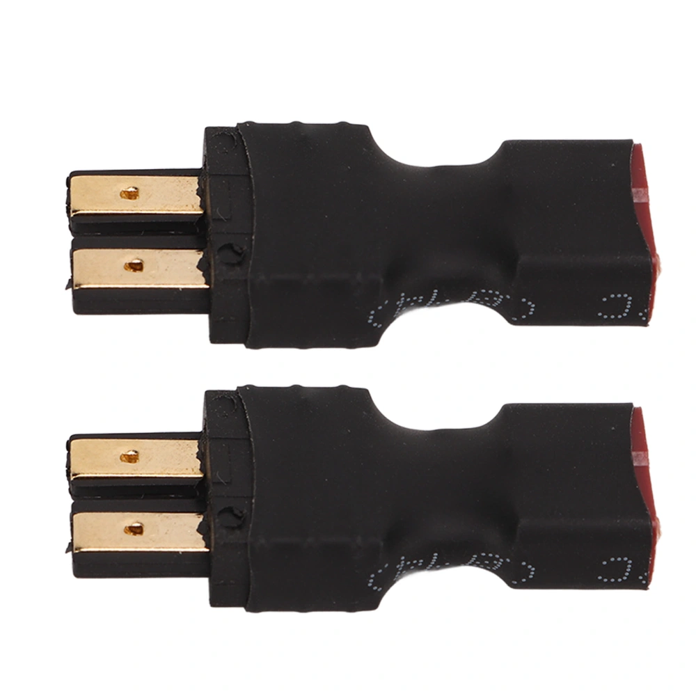 BuyWeek 2Pcs T Female Adapter T to Male Connector Adapter RC Female to Male Adapter for RC Car Model Aircraft Model Ship Model