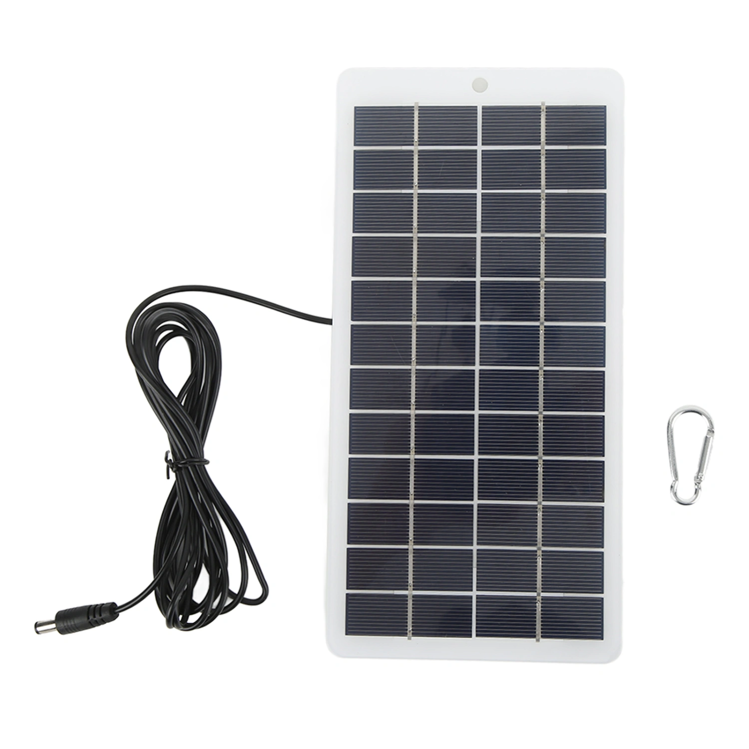 BuyWeek Solar Panel Portable High Efficiency Weather Resistant Solar Charger Cell with DC Interface for Traffic Light 5W 12V