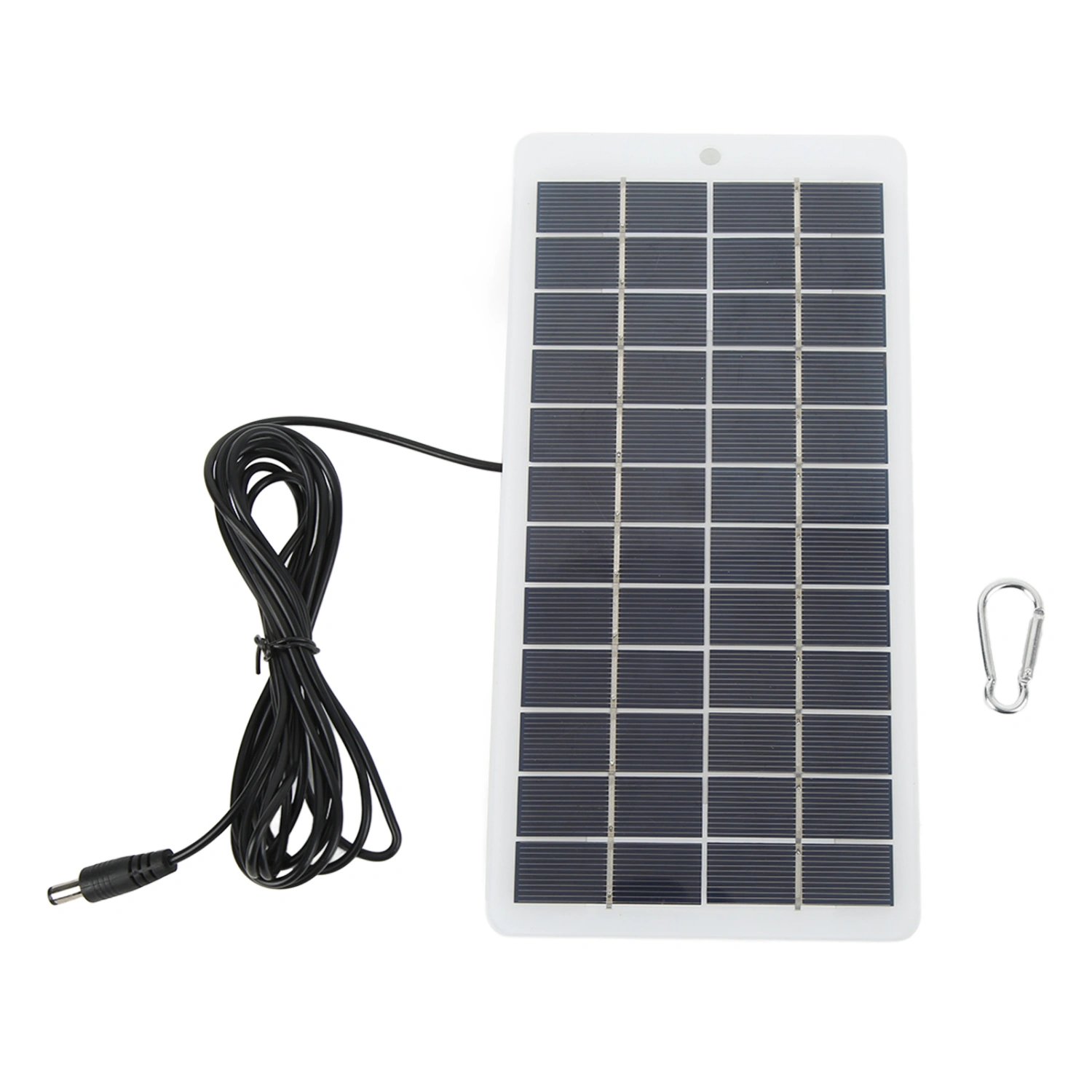 BuyWeek Solar Panel Portable High Efficiency Weather Resistant Solar Charger Cell with DC Interface for Traffic Light 5W 12V