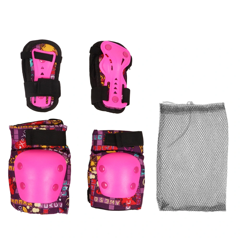 Kids Knee Pads Elbow Guards Kit Children Sports Protective Gear Set for Roller Skating Skiing Cycling