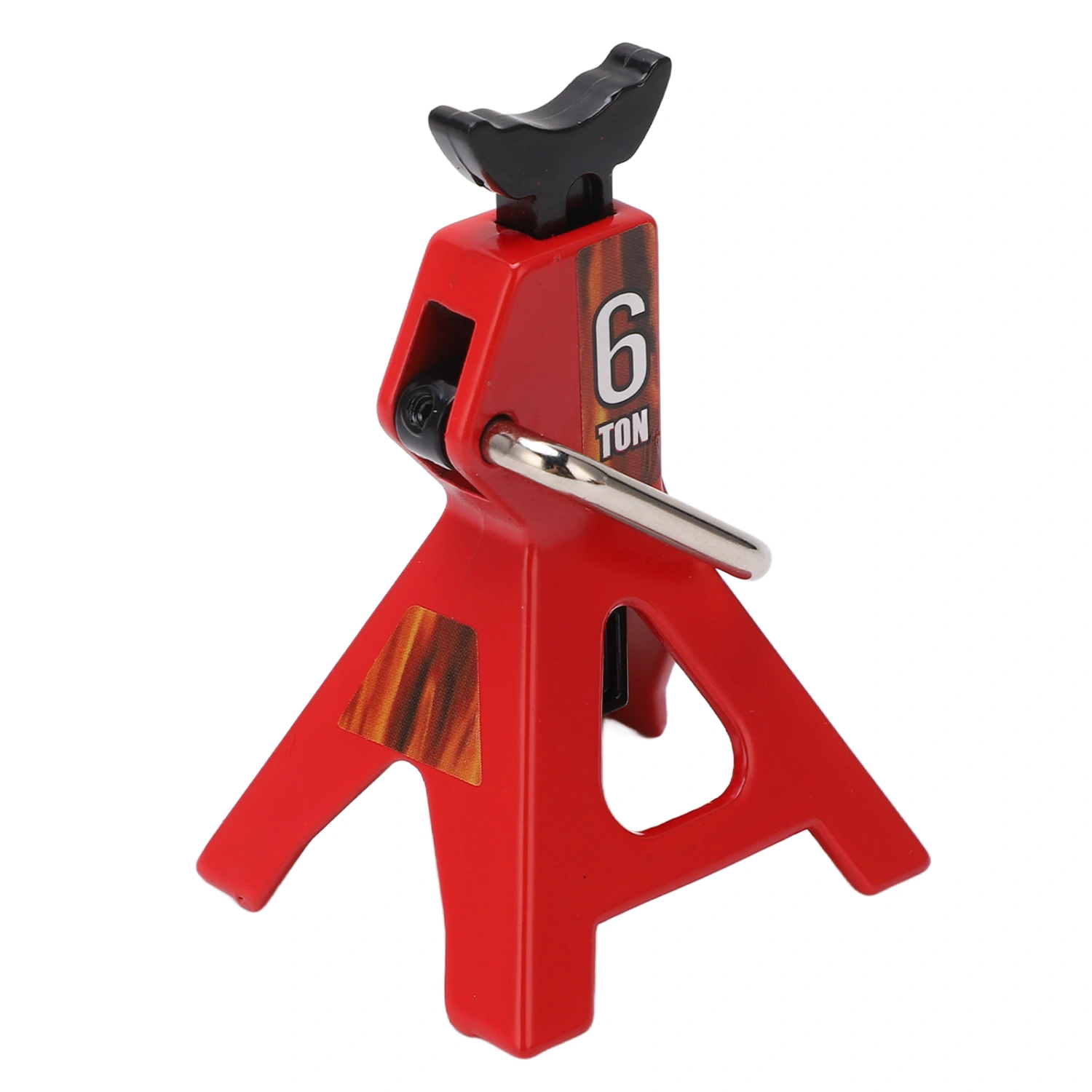 RC Jack Stand Adjustable Height Simulation Decorative Accessory Mini Lifting Jack for SCX10 D90 1/10 RC Car Red