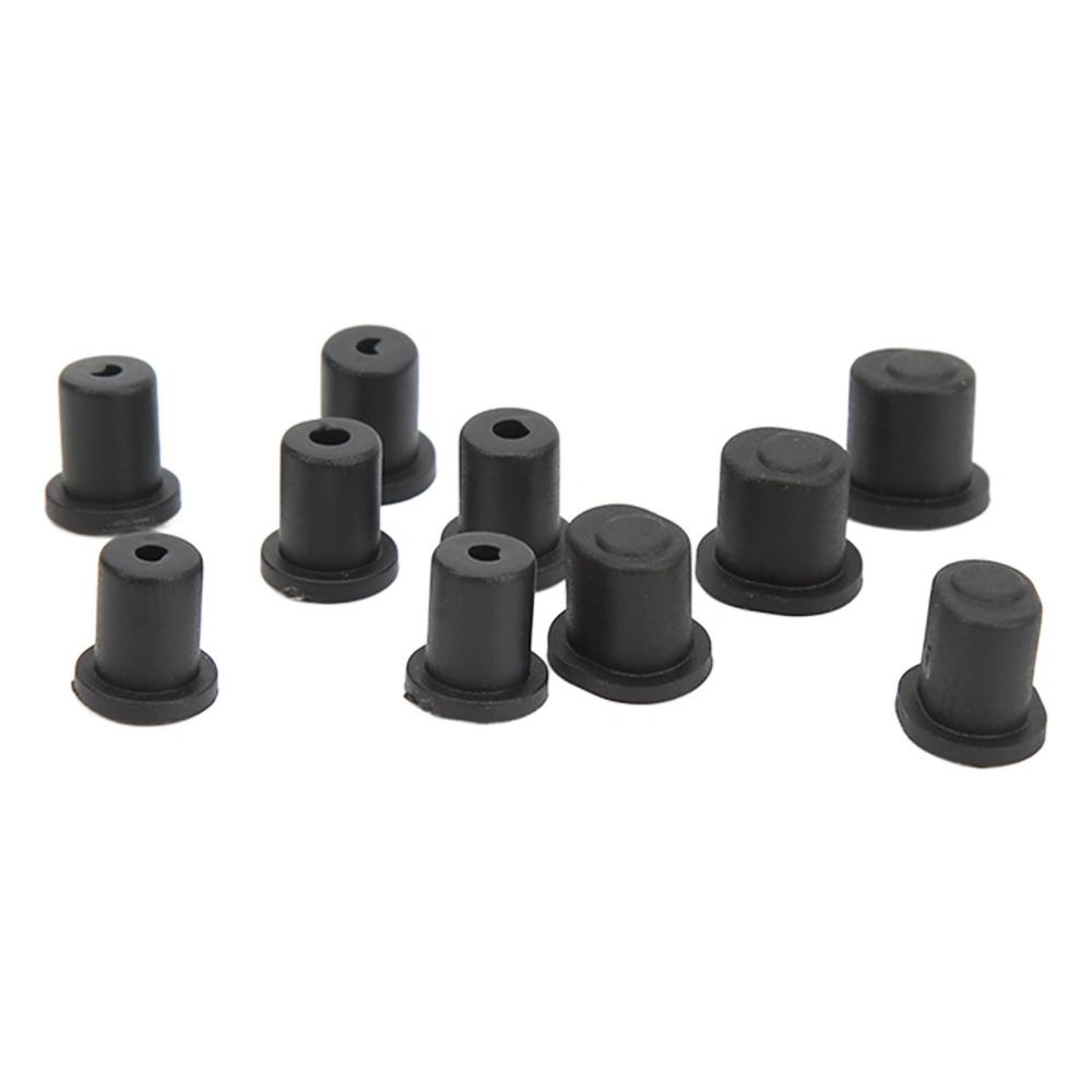 10PCS RC Bushing Adjuster Plastic Black Wear Resistant RC Bushing Adjuster Spare Part for ZD Racing 1/7