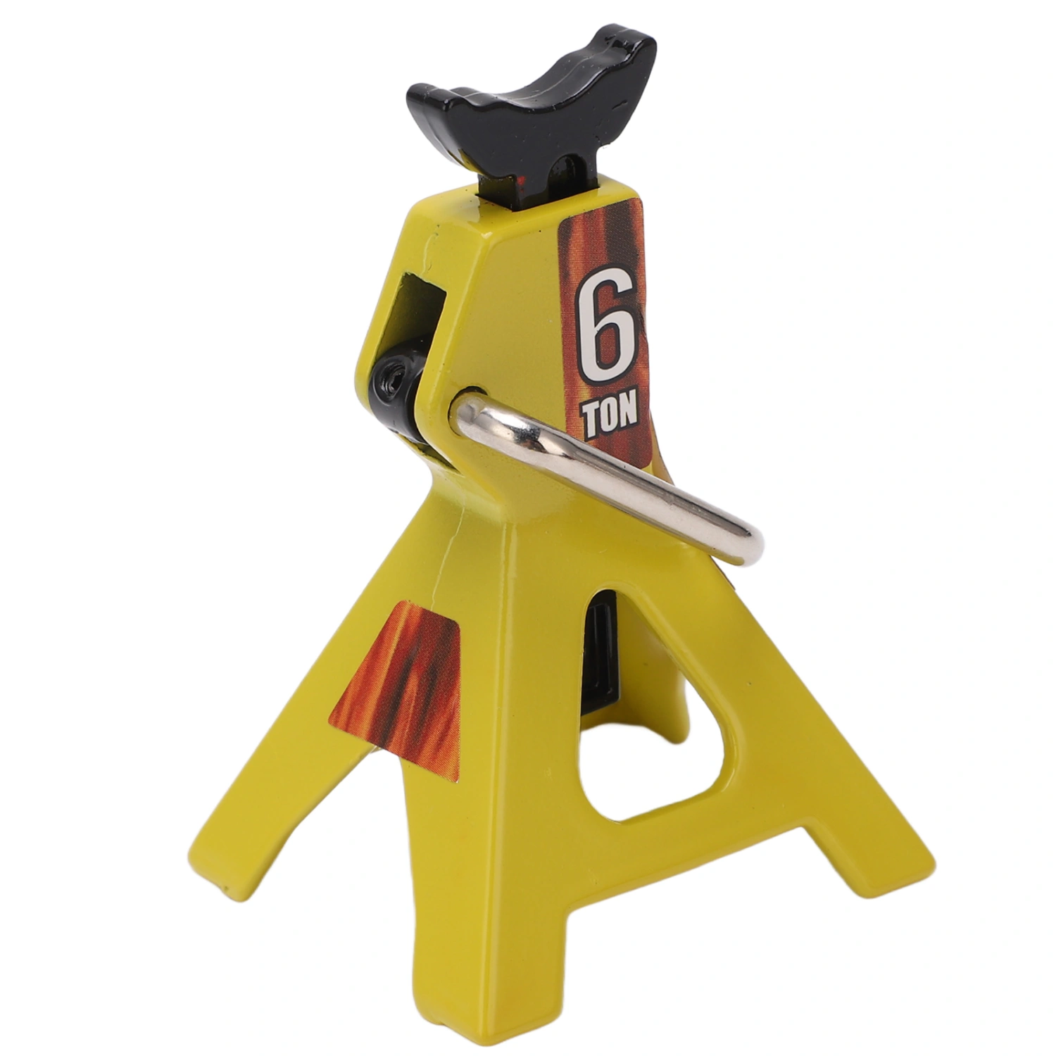 RC Jack Stand Adjustable Height Simulation Decorative Accessory Mini Lifting Jack for SCX10 D90 1/10 RC Car Yellow