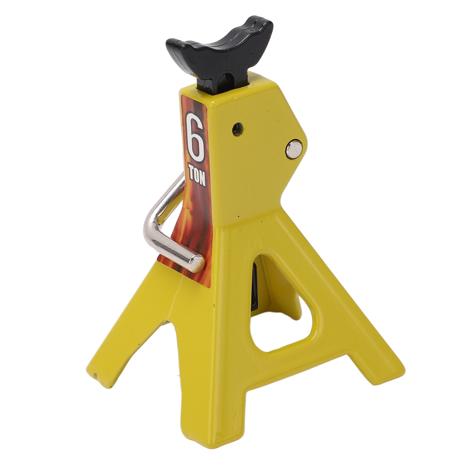 RC Jack Stand Adjustable Height Simulation Decorative Accessory Mini Lifting Jack for SCX10 D90 1/10 RC Car Yellow