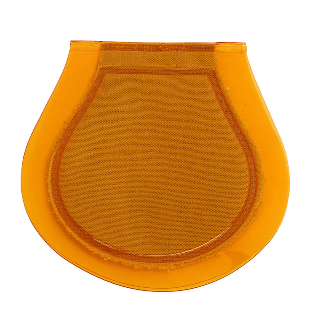 Golf Ball Cleaner Pouch PU Towel Cloth Lining Stain Removing Washer Pouch for Golf Course Orange