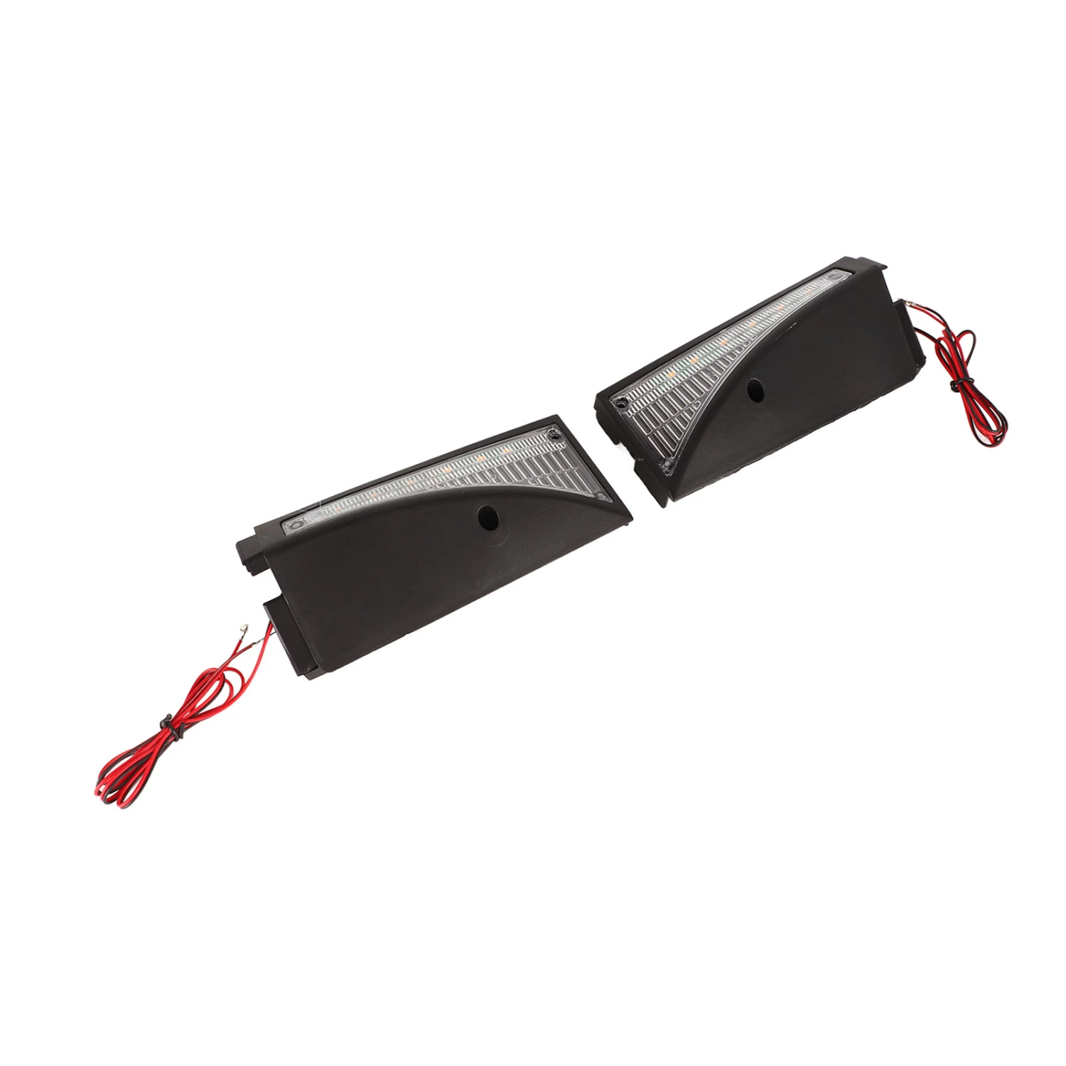 1 Pair 10 Inch Electric Scooter Turn Signal Light Lightweight E Scooter Warning Taillight for Electric Scooter Parts