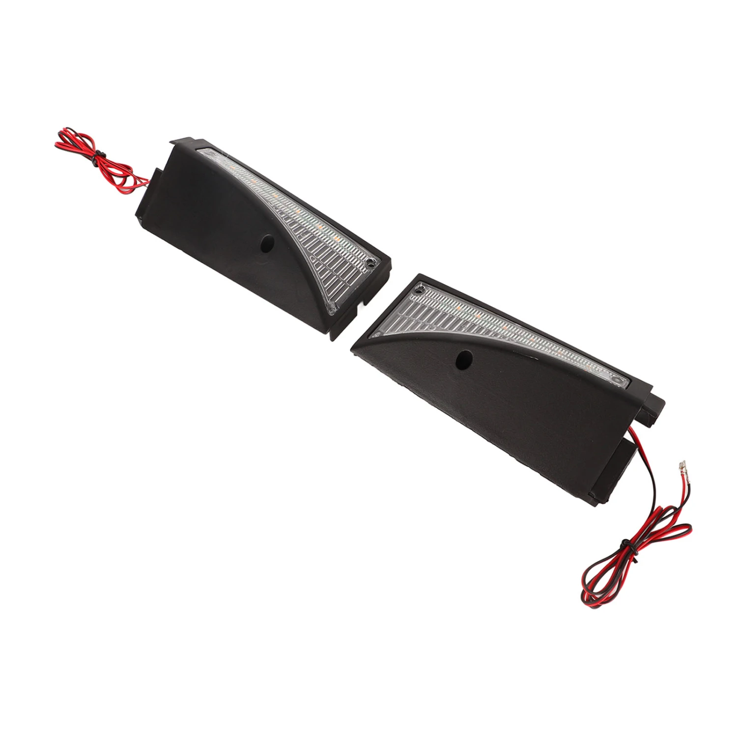 1 Pair 10 Inch Electric Scooter Turn Signal Light Lightweight E Scooter Warning Taillight for Electric Scooter Parts